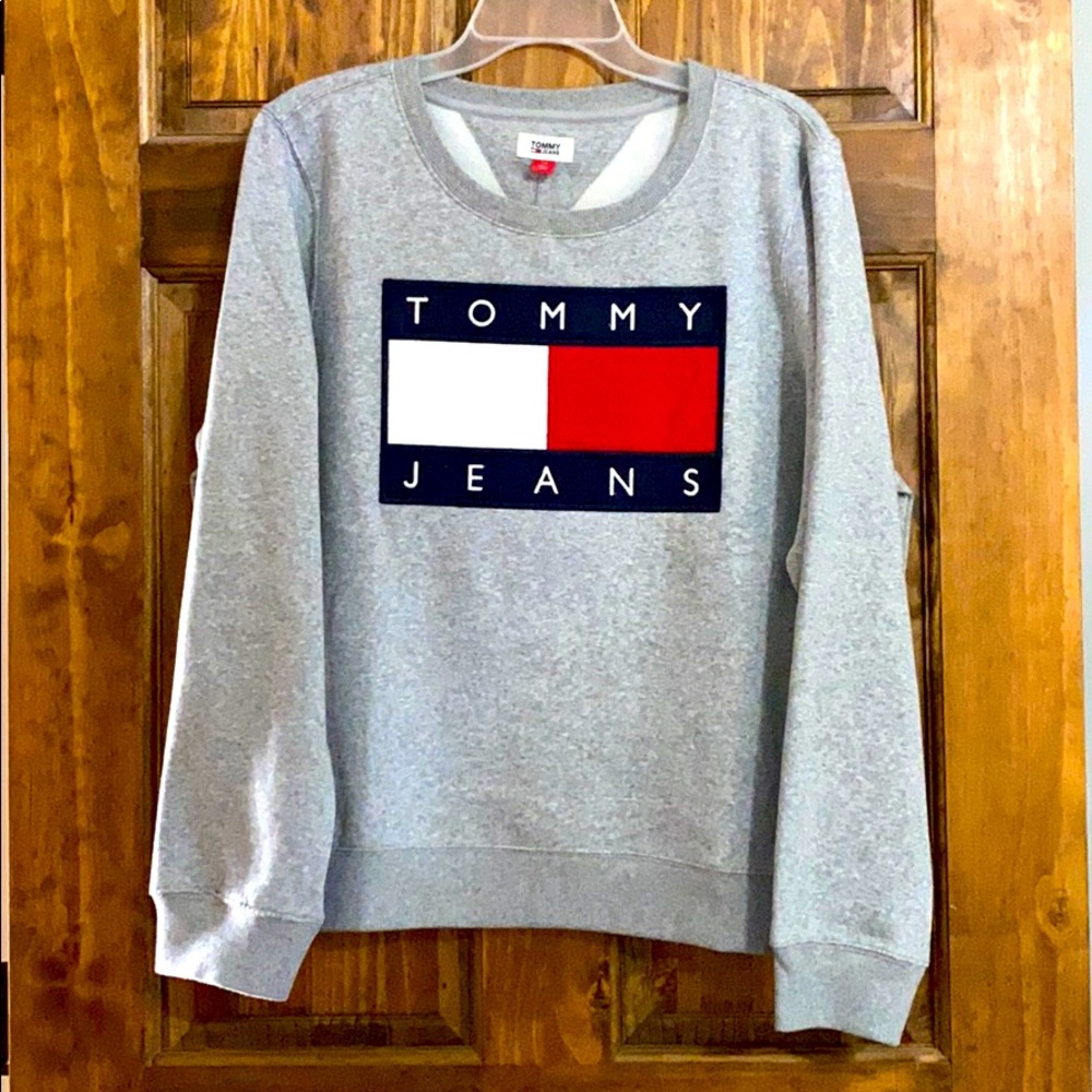 Tommy Jeans Grey Sweatshirt